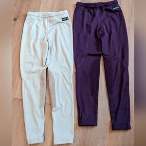 Two pairs of Kerrits riding pants, youth size small, free shipping